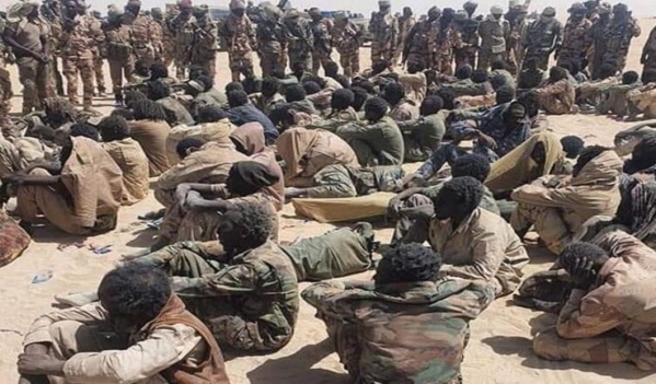 Les rebelles du FACT faits prisonniers par l'armée tchadienne