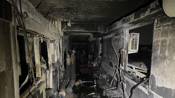 IRAK : L’incendie d’un hôpital à Bagdad a fait au moins 82 morts, des têtes tombent IRAK : L’incendie d’un hôpital à Bagdad a fait au moins 82 morts, des têtes tombent