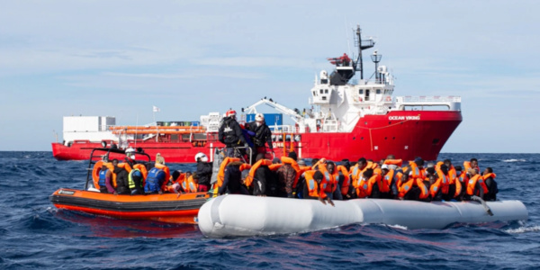 ITALIE : L’Ocean Viking va débarquer 236 migrants rescapés en Sicile