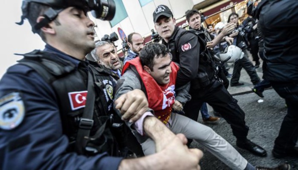 Fête du travail en Turquie : La police arrête des dizaines de manifestants du 1er mai