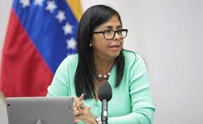 Delcy Rodriguez, la vice-présidente du Venezuela