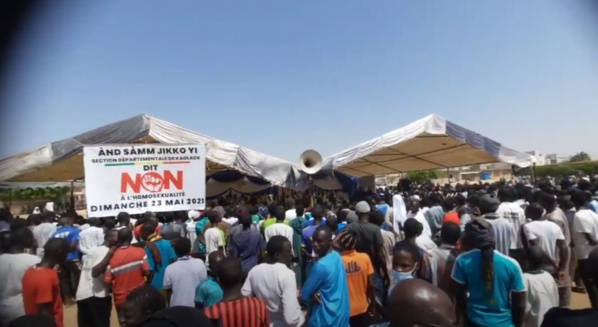 KAOLACK : une mobilisation pour dire non à l’homosexualité