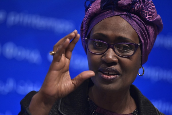 Winnie Bianyima, la directrice exécutive d'Onusida Winnie Bianyima, la directrice exécutive d'Onusida