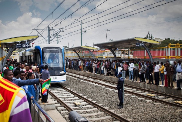 Le tramway d'Addis Abeba financé par la Chine Le tramway d'Addis Abeba financé par la Chine