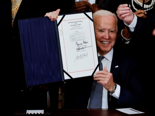 États-Unis : Joe Biden décrète le 19 juin jour férié pour marquer la fin de l’esclavage