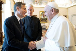 États-Unis-Vatican Le pape François reçoit Antony Blinken