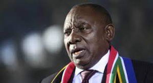 Le président Cyril Ramaphosa Le président Cyril Ramaphosa