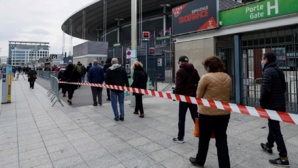 Le vaccinodrome du Stade de France en Seine-Saint-Denis (illustration) Le vaccinodrome du Stade de France en Seine-Saint-Denis (illustration)