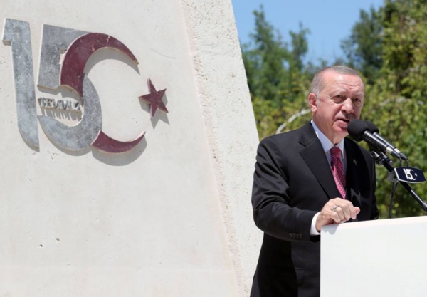 Erdogan marque les cinq ans d’un putsch manqué en Turquie