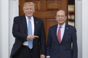 Donald Trump et Wilbur Ross