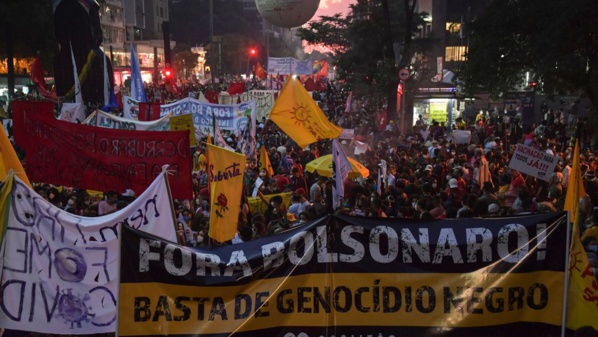 Brésil : nouvelles manifestations contre le président Bolsonaro Brésil : nouvelles manifestations contre le président Bolsonaro