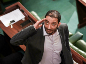 Le député Yassine Ayari Le député Yassine Ayari