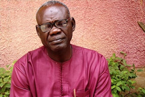 Clément Abaifouta, un des leaders de l'Association des victimes d'Hissein Habré Clément Abaifouta, un des leaders de l'Association des victimes d'Hissein Habré