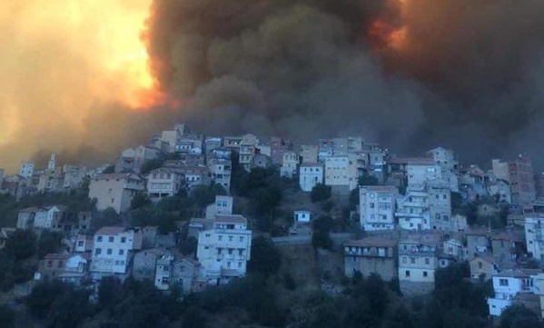Algérie : des incendies attisés par la canicule font plusieurs morts en Kabylie Algérie : des incendies attisés par la canicule font plusieurs morts en Kabylie