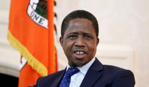 Zambie : battu, le président Lungu promet un transfert pacifique du pouvoir