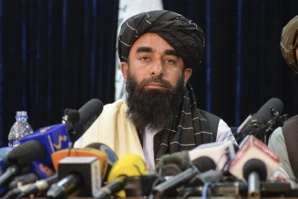 Zabihullah Mujahid, porte-parole des Talibans
