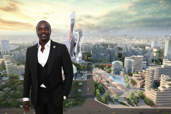 AKON CITY, la cité futuriste du chanteur sénégalo-américain tarde à sortir de terre
