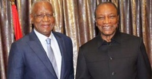 Le Pr Abdoulaye Bathily et le Président Alpha Condé, des amis de très longue date Le Pr Abdoulaye Bathily et le Président Alpha Condé, des amis de très longue date