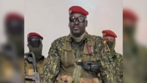 Le lieutenant-colonel Mamady Doumbouya, chef des putschistes du 5 septembre.