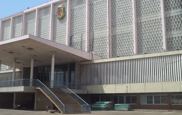 Le Palais du peuple à Conakry, siège des consultations de la junte avec les forces vives de Guinée