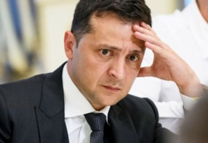 Le président ukrainien Volodymyr Zelensky Le président ukrainien Volodymyr Zelensky