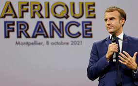 Le Président français Emmanuel Macron