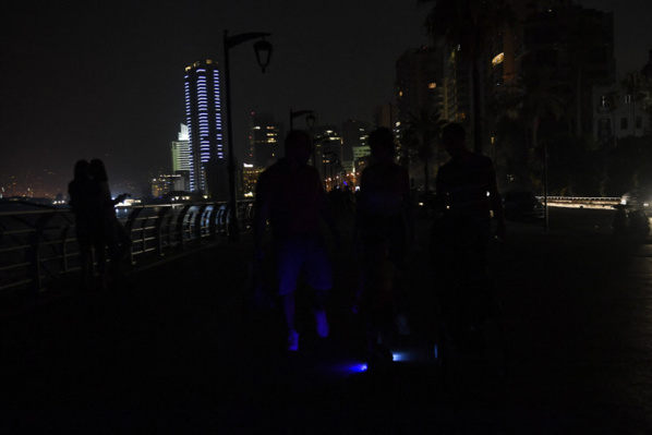 Une panne de courant plonge le Liban dans le noir Une panne de courant plonge le Liban dans le noir