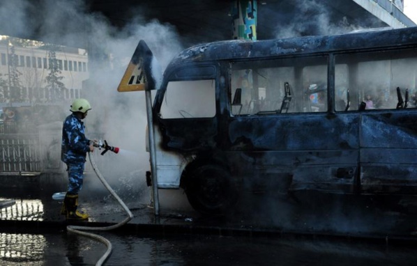 Damas : un attentat contre un bus militaire a fait au moins treize morts