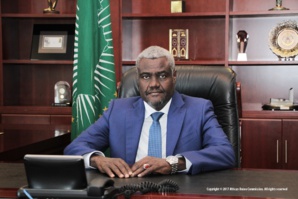 Moussa Faki Mahamat, président de la Commission de l'UA