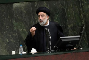 Le Président iranien Ebrahim Raïssi