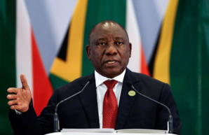 Le Président sud-africain Cyril Ramaphosa Le Président sud-africain Cyril Ramaphosa
