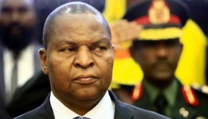 Faustin-Archange Touadera, le Président de la RCA Faustin-Archange Touadera, le Président de la RCA