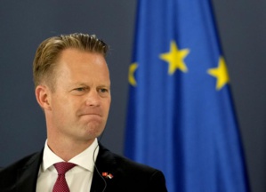 Le ministre danois des Affaires étrangères, Jeppe Kofod Le ministre danois des Affaires étrangères, Jeppe Kofod