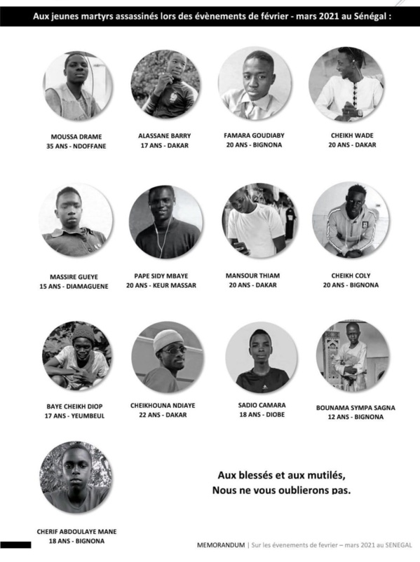 14 morts en mars 2021 – Un an plus tard, zéro coupable, zéro responsable - « L’Etat a fait le choix de l’impunité » 14 morts en mars 2021 – Un an plus tard, zéro coupable, zéro responsable - « L’Etat a fait le choix de l’impunité »