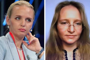 Katerina Tikhonova (D) et Maria Vorontsova Katerina Tikhonova (D) et Maria Vorontsova