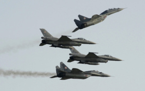 Les Etats-Unis ont livré des avions de chasse et des pièces détachées à l’Ukraine, selon le Pentagone