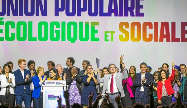 Mélenchon célèbre une "page d'histoire" en rassemblant les gauches à Aubervilliers