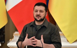 Ukraine : Volodymyr Zelensky refuse que "la Russie s'approprie la victoire contre le nazisme" Ukraine : Volodymyr Zelensky refuse que "la Russie s'approprie la victoire contre le nazisme"