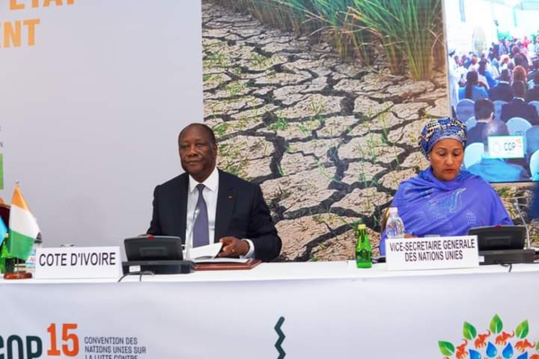 Côte d’Ivoire - La COP15 contre la désertification s’ouvre à Abidjan Côte d’Ivoire - La COP15 contre la désertification s’ouvre à Abidjan
