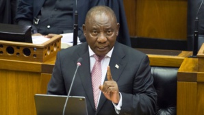 Le président sud-africain Cyril Ramaphosa Le président sud-africain Cyril Ramaphosa