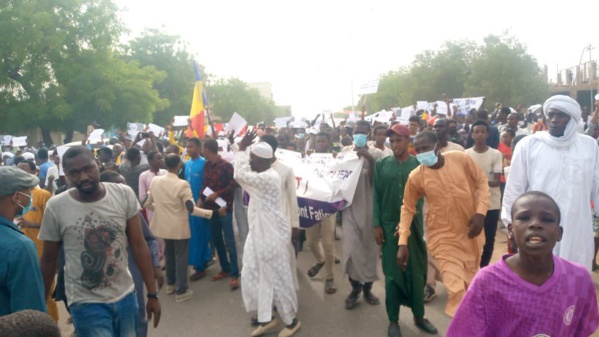 Tchad: manifestation contre la présence française