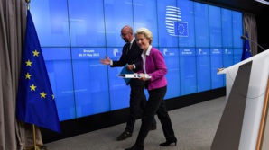 Ursula von der Leyen et Charles Michel Ursula von der Leyen et Charles Michel