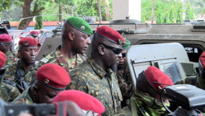 Le lieutenant-colonel Doumbouya, chef de la junte au pouvoir en Guinée