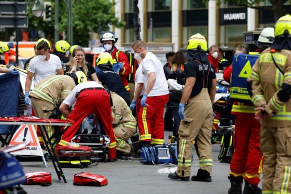 A Berlin, une enseignante tuée, de nombreux blessés par une voiture lancée sur des piétons
