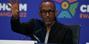 Le président Paul Kagamé