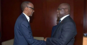 Tshisekedi et Kagamé conviennent d’une « désescalade » dans l’Est de la RDC