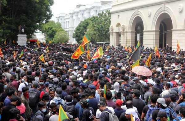 SRI LANKA - Le président Gotabaya Rajapaksa fuit son palais envahi par des manifestants révoltés