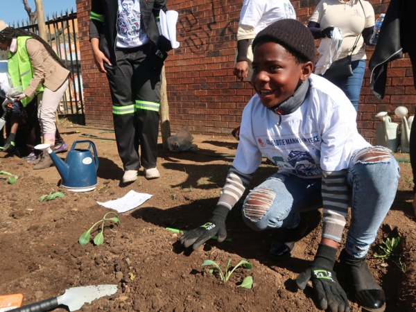 Afrique du Sud - Contre la malnutrition croissante, des potagers urbains dans les écoles, héritage de Nelson Mandela Afrique du Sud - Contre la malnutrition croissante, des potagers urbains dans les écoles, héritage de Nelson Mandela