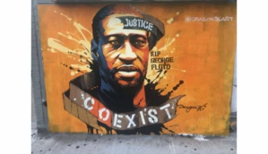 George Floyd en affiche George Floyd en affiche