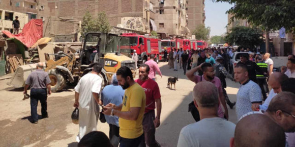 Un incendie accidentel dans une église copte du Caire fait 41 morts